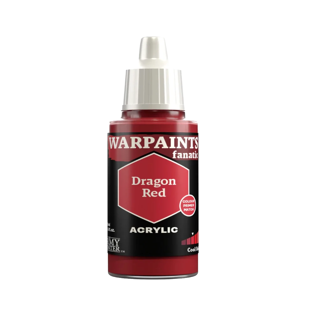army painter warpaints fanatic dragon red acrylic paint