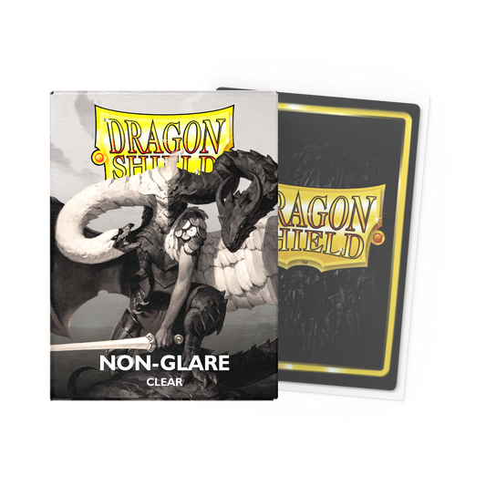 dragon shield non glare card sleeves clear