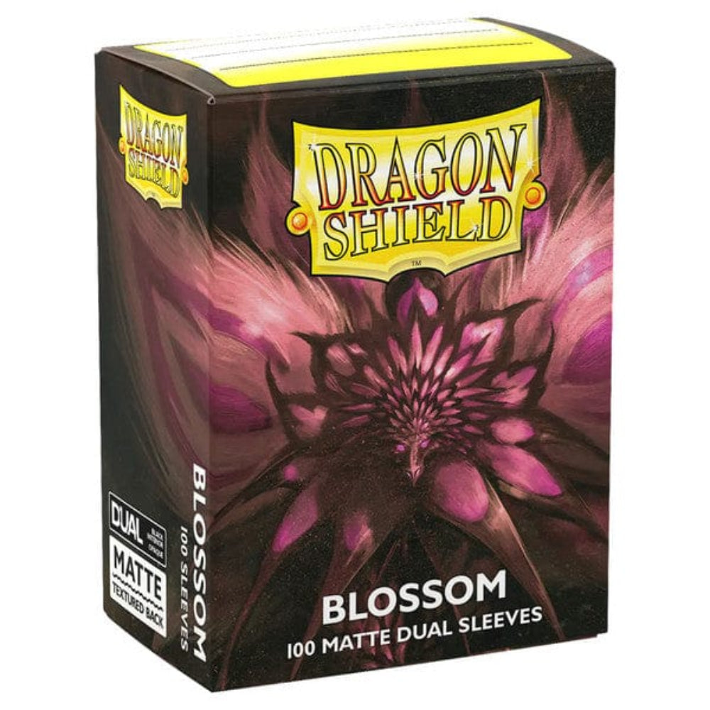 dragon shield matte dual sleeves blossom card sleeves