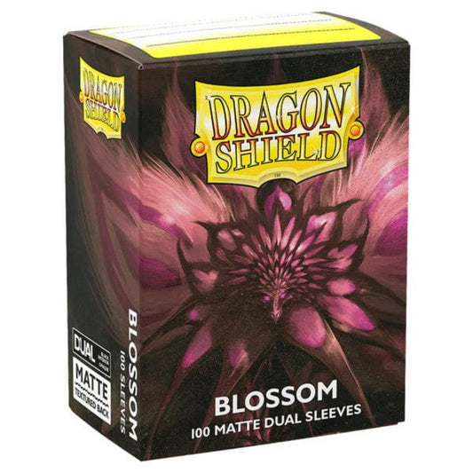 dragon shield matte dual sleeves blossom card sleeves