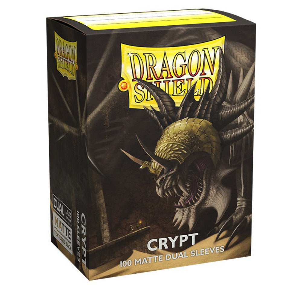 dragon shield crypt matte dual card sleeves