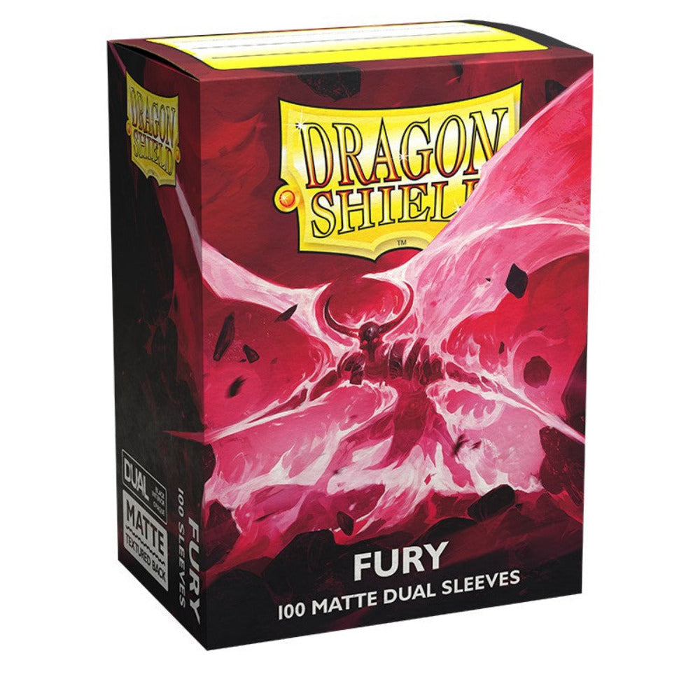 dragon shield matte dual card sleeves fury