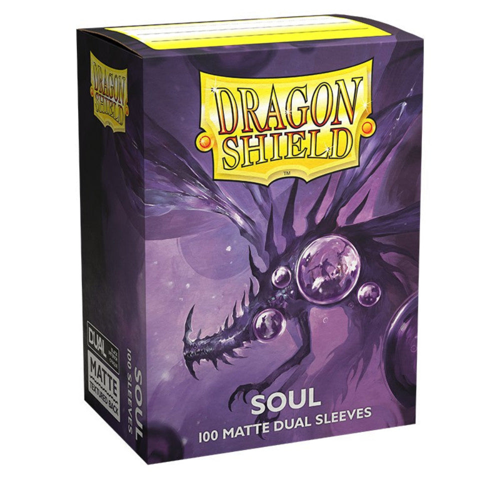 dragon shield matte dual card sleeves soul