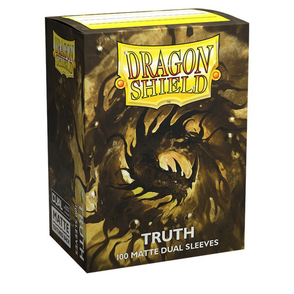 dragon shield matte dual card sleeves truth