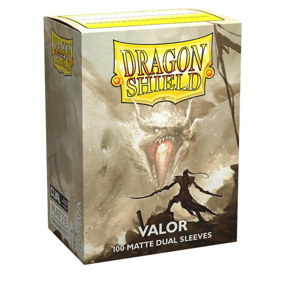 dragon shield matte dual sleeves valor