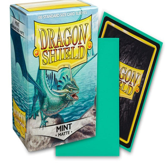 dragon shield mint matte card sleeves