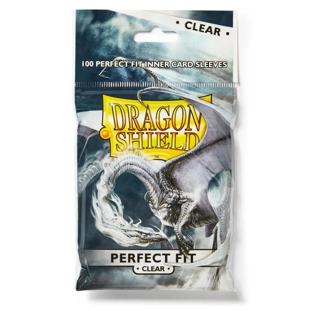 dragon shield perfect fit clear card sleeves 