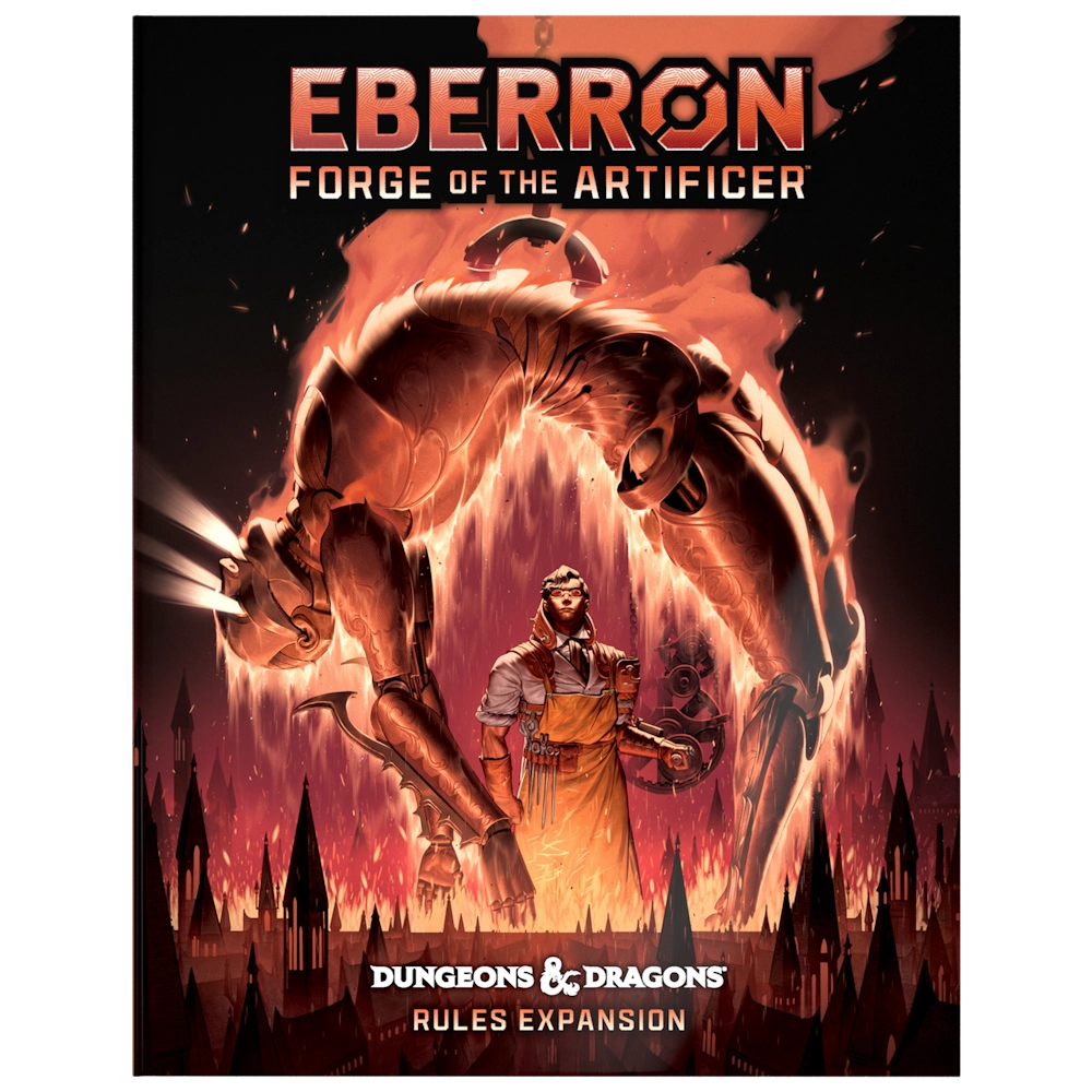 dungeons dragons eberron forge artificer alternate alternative cover