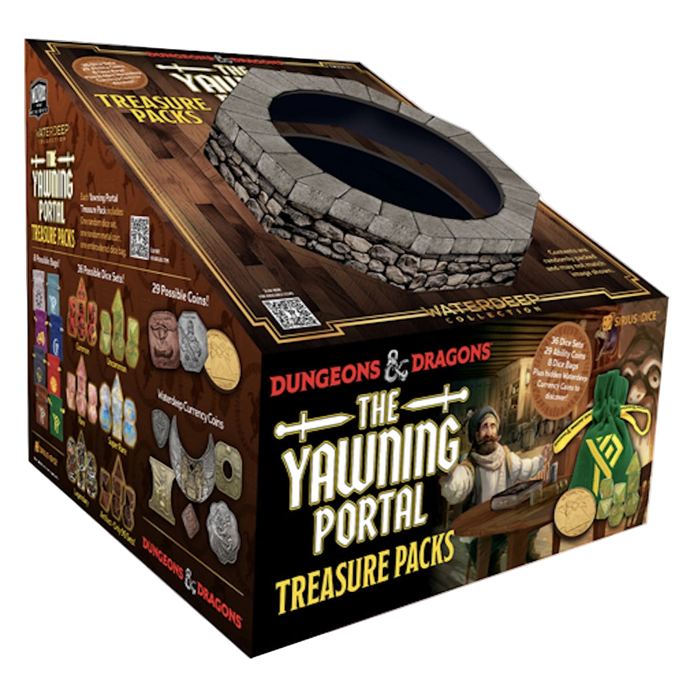 dungeons dragons yawning portal treasure packs waterdeep dice