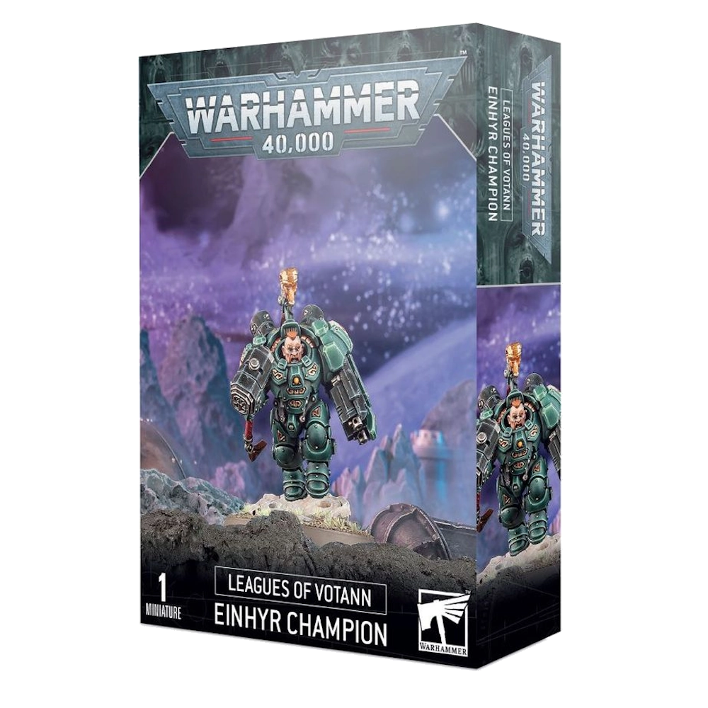 leagues of votann einhyr champion warhammer 40k