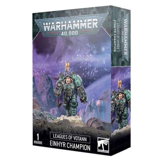 leagues of votann einhyr champion warhammer 40k