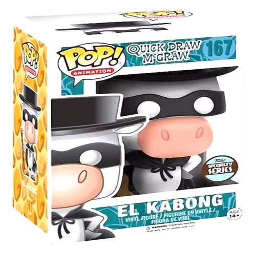 Funko POP! Quick Draw McGraw - El Kabong #167 Specialty Series