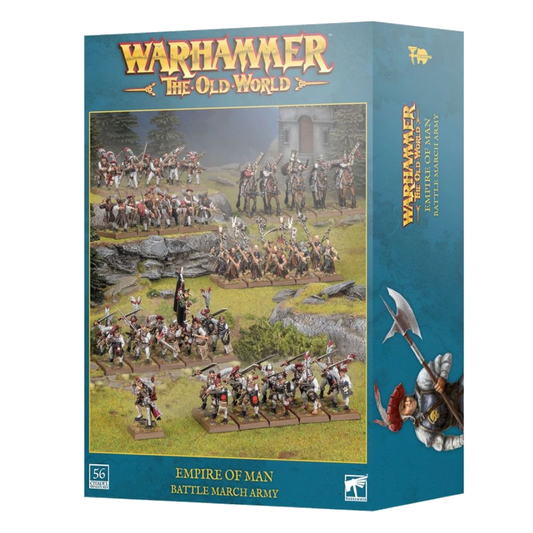 warhammer old world empire of man battle march army
