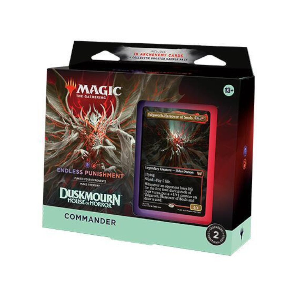 magic gathering duskmourn house horror commander endless punishment