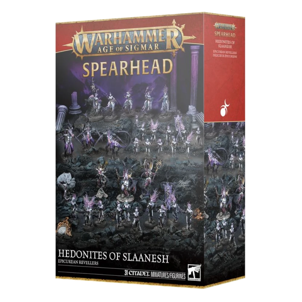 warhammer age sigmar spearhead hedonites slaanesh epicurean revellers