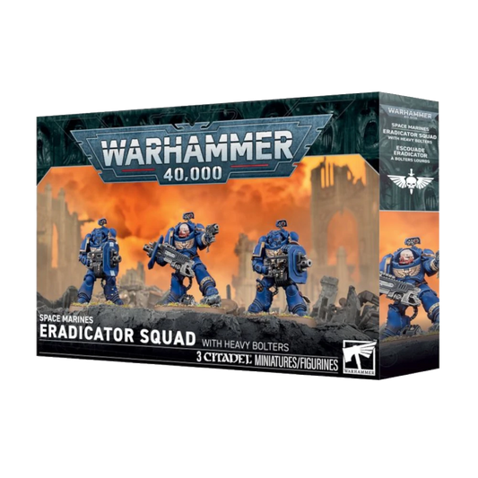 warhammer 40k space marines eradicator squad with heavy bolters
