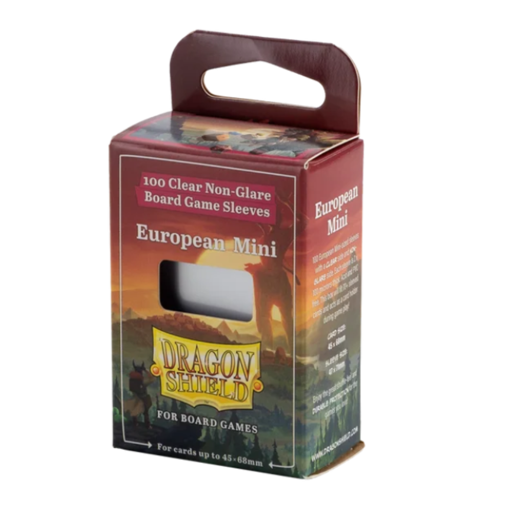 dragonshield board games card sleeves clear