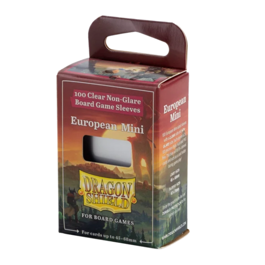 dragonshield board games card sleeves clear
