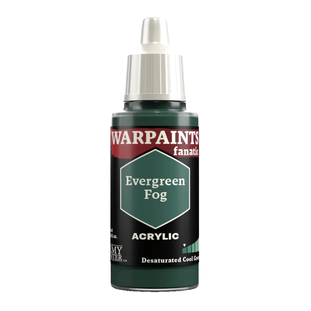 army painter warpaints fanatic paint acrylic evergreen fog