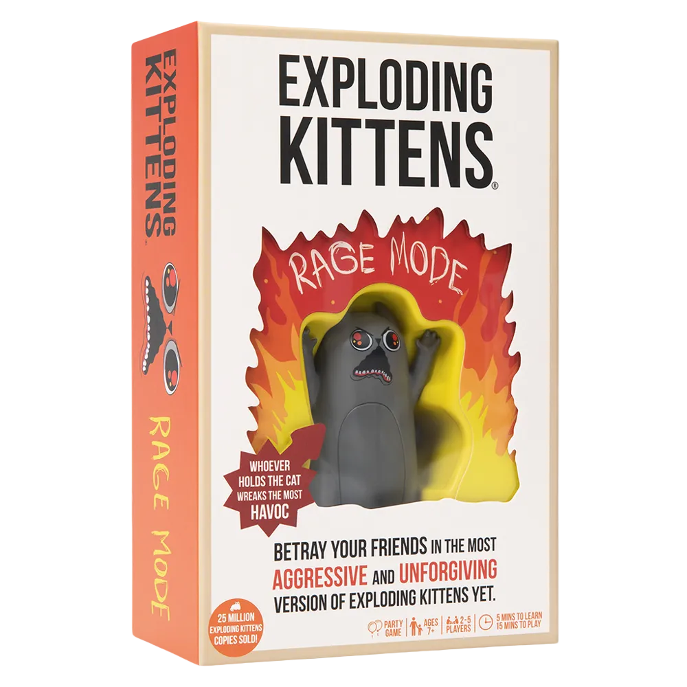 exploding kittens rage mode card game 