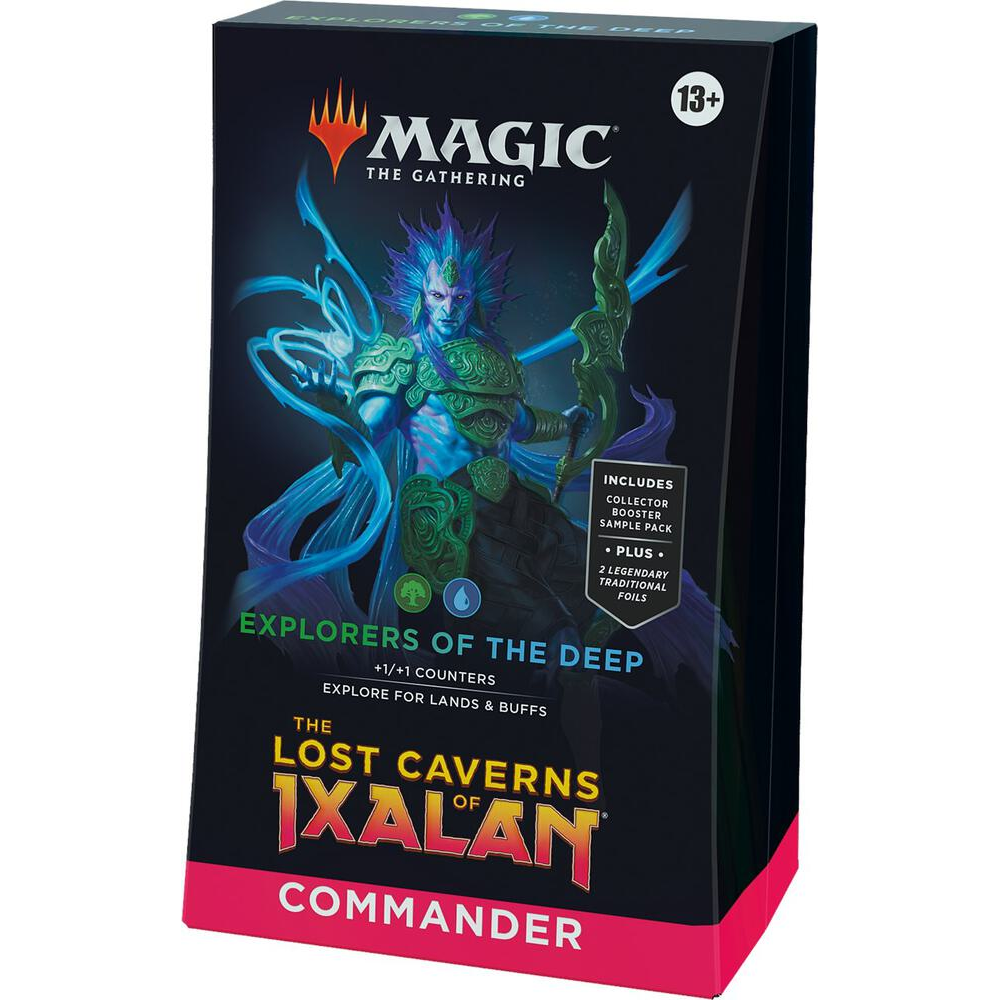 magic gathering commander deck caverns ixalan explorers deep