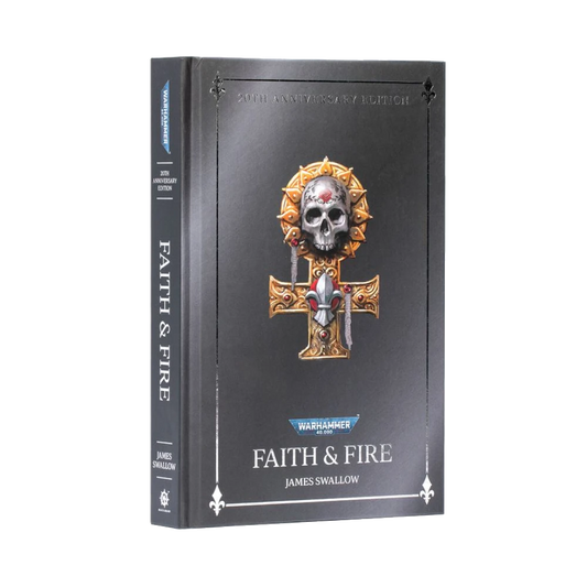warhammer 40k faith fire 20th anniversary edition book