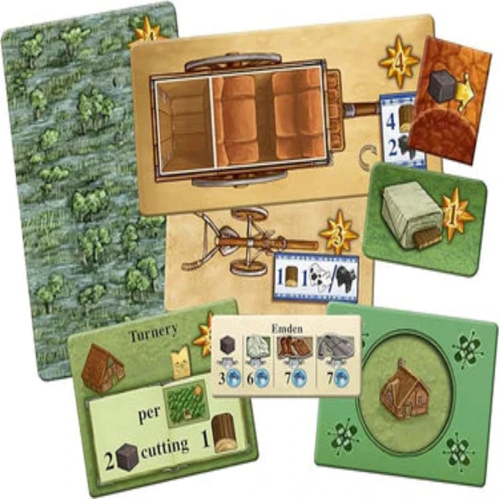 Uwe Rosenberg Feuerland Game for 2