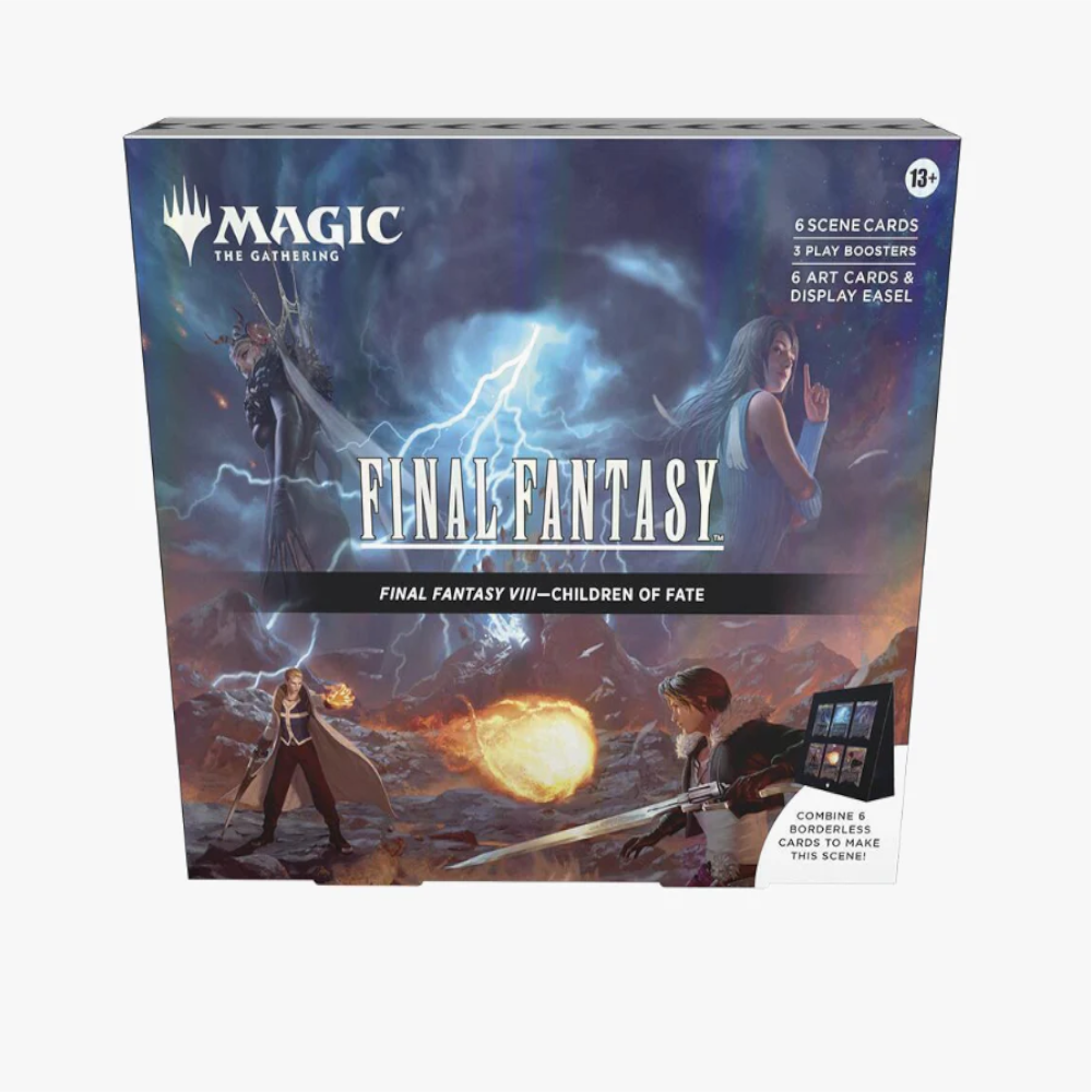magic gathering final fantasy children fate box art