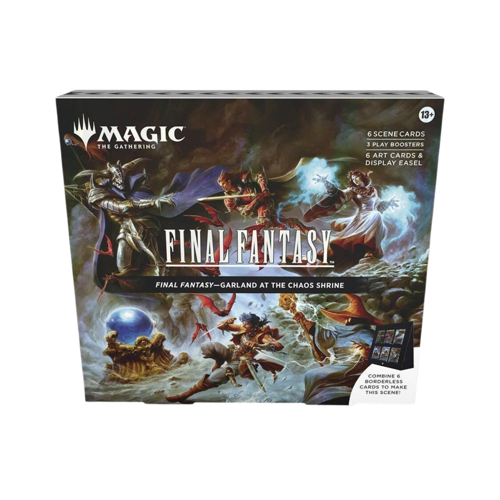 magic gathering garland chaos shrine box scene cards