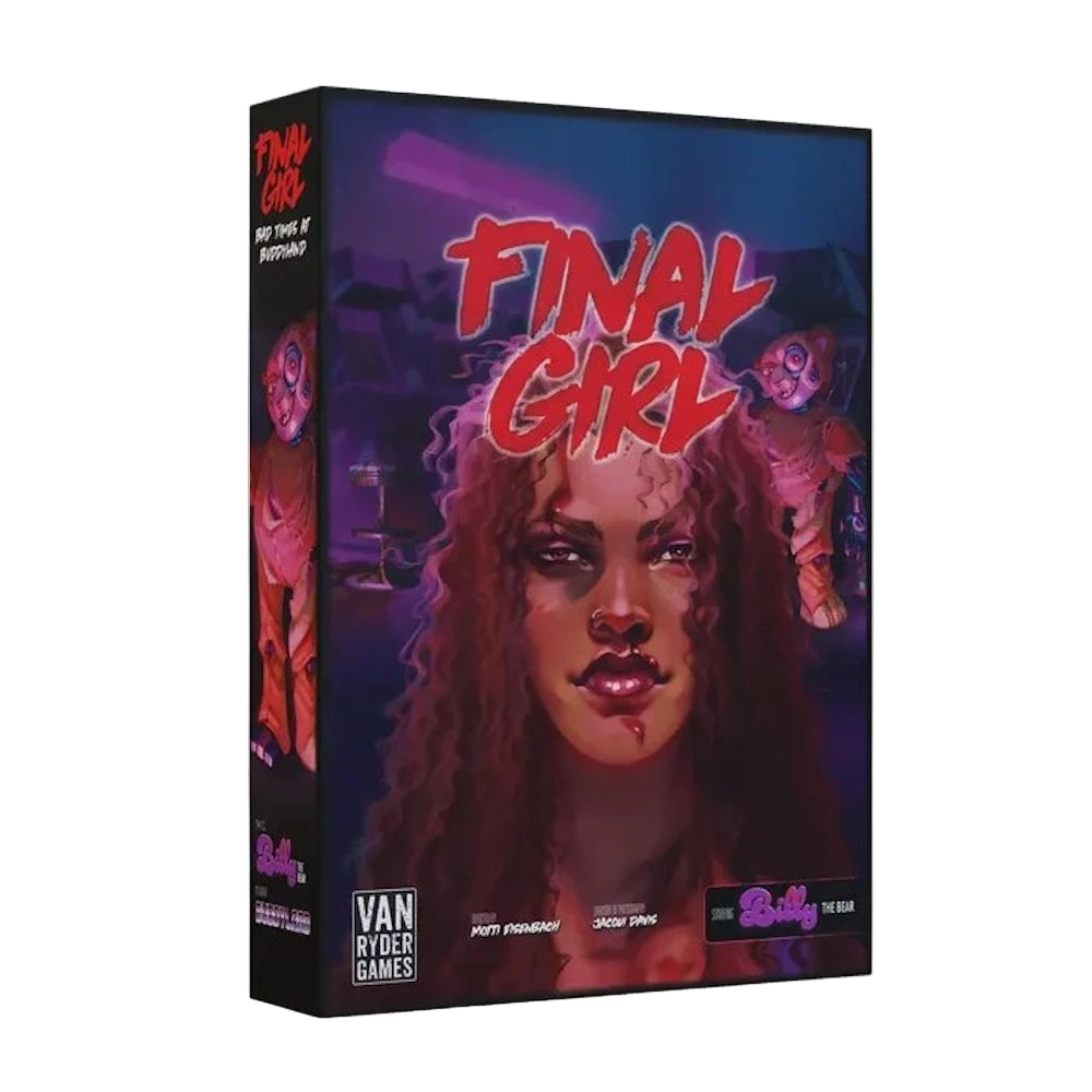 final girl bad times buddyland bear van ryder