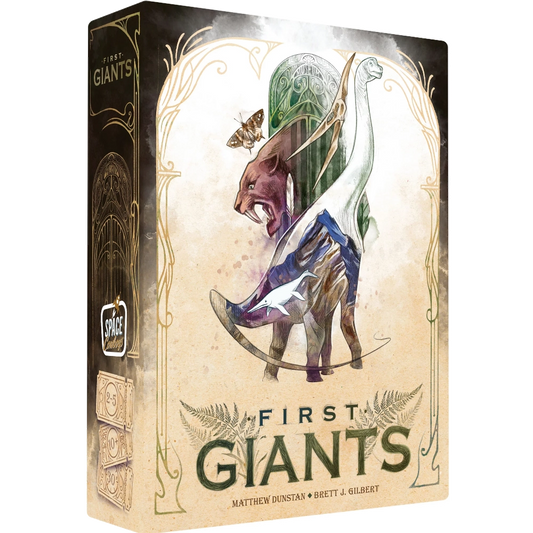 first giants board game dinosaur fossil prehistoric exhibit