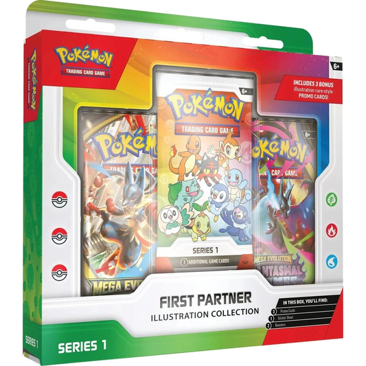 pokemon trading card game first partner illustration collection