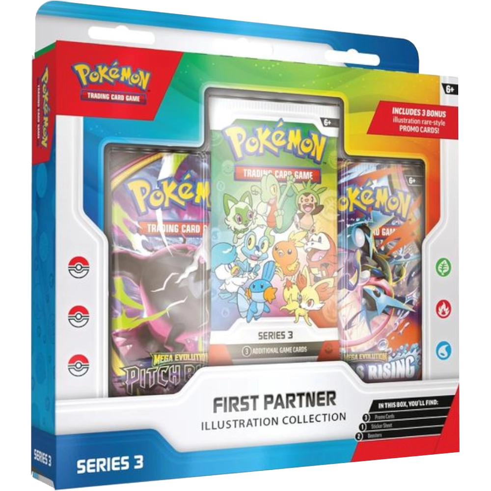 pokemon first partner series illustration collection 