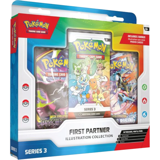 pokemon first partner series illustration collection 