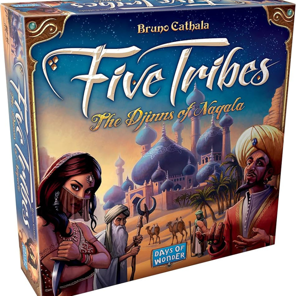 five tribes djinn naqala days wonder prophecy meeple