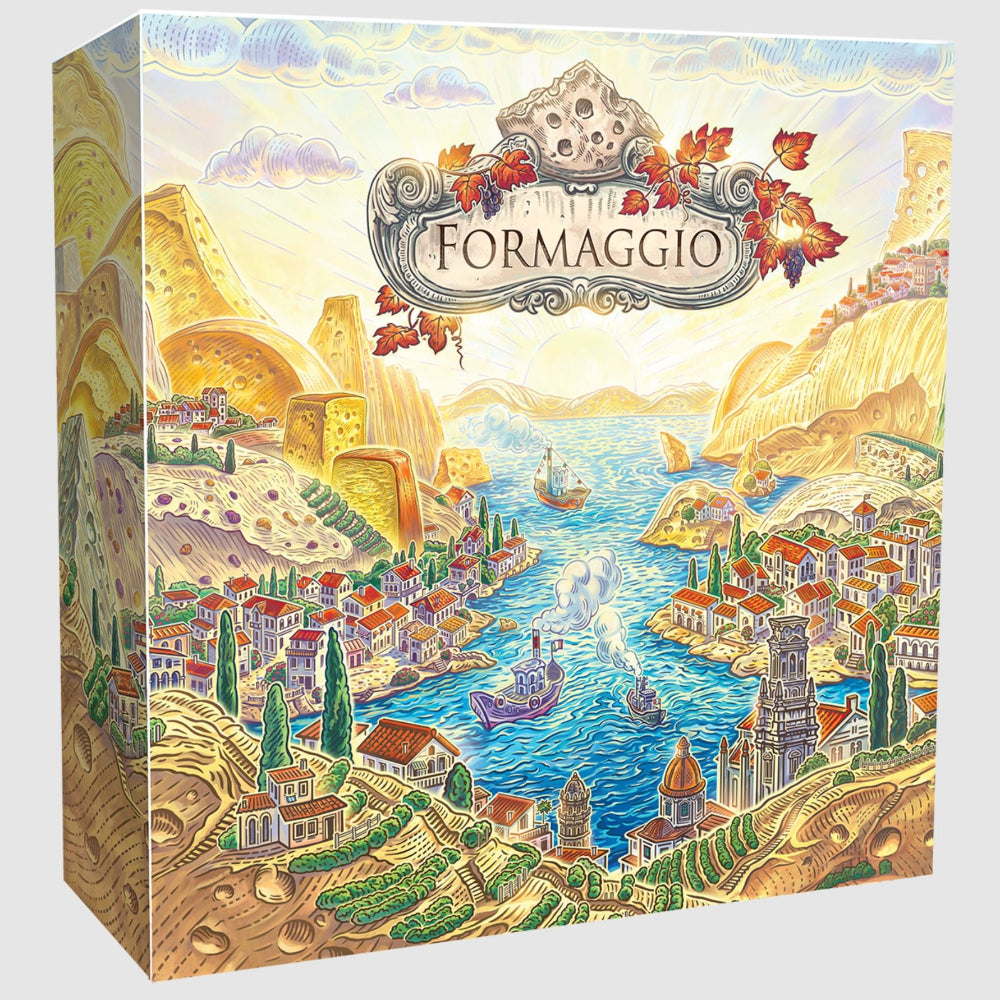 formaggio cheese board game standalone expansion gather resources