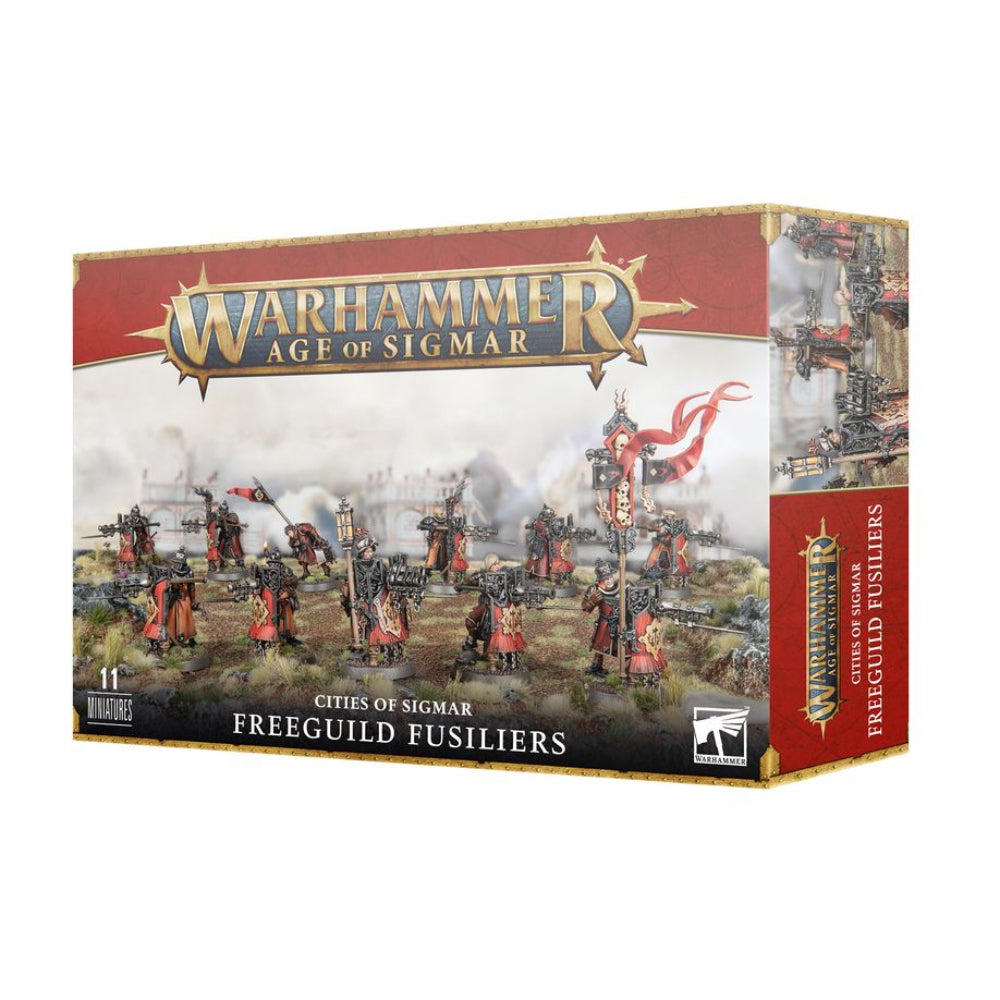 warhammer age sigmar cities freeguild fusiliers citadel miniatures