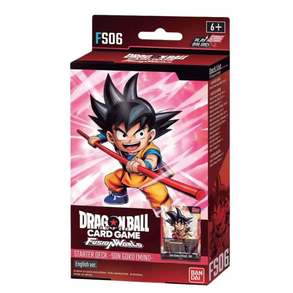 dragon ball fusion world son goku starter deck