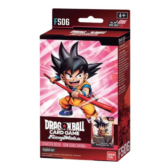 dragon ball fusion world son goku starter deck