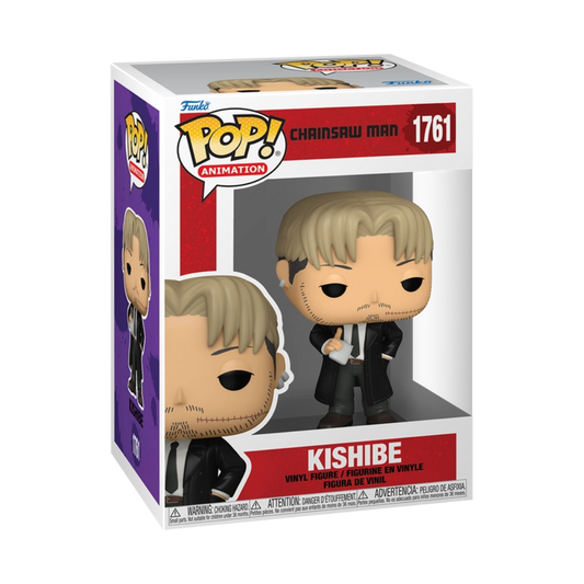 funko pop animation chainsaw man kishibe vinyl figure