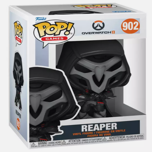 FUNKO POP! GAMES OVERWATCH 2 REAPER 902 BOX FONT