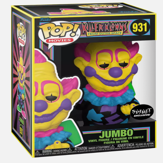 Funko POP Killer Klowns from Outer Space Jumbo The Klown Spirit Exclusive #931