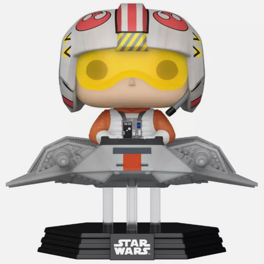 Funko Pop! Rides Super Deluxe: Star Wars - Luke Skywalker in T-47 Airspeeder