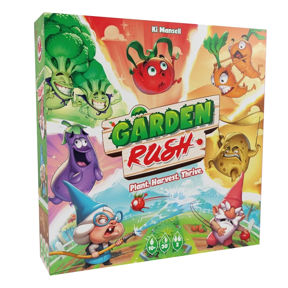 space cowboy garden rush board game ki mansell 