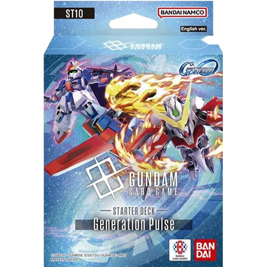 gundam card game starter deck generation pulse