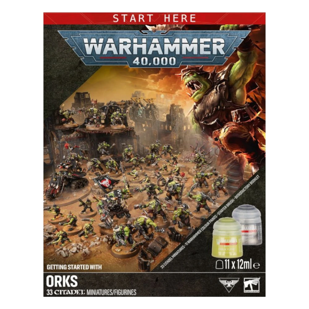 warhammer wh40k getting started with orks