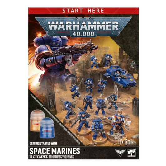 warhammer wh40k getting started with space marines