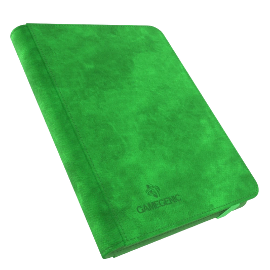 gamegenic prime 8 pocket card binder green