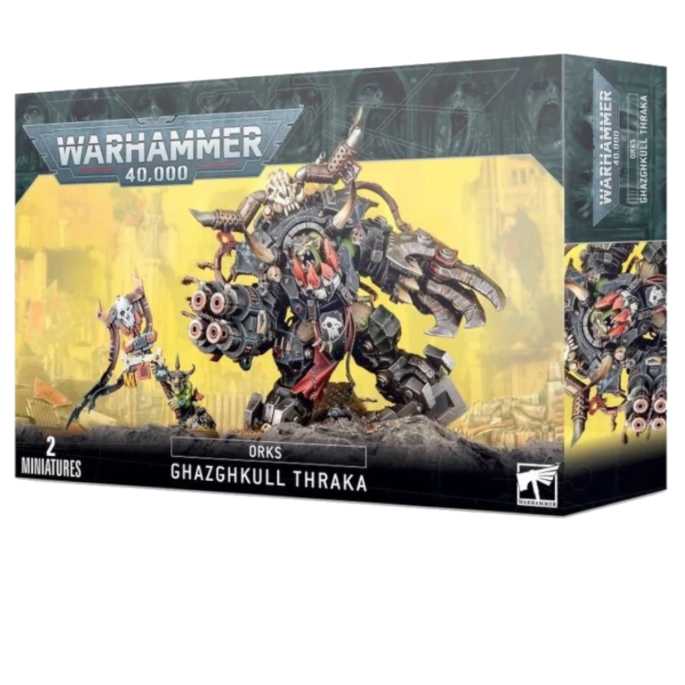 warhammer 40k orks ghazghkull thraka citadel miniatures games workshop