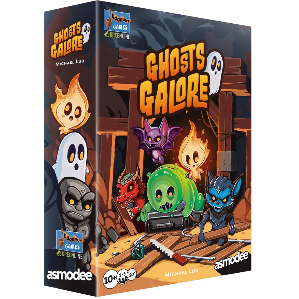 look out games asmodee ghosts galore board game